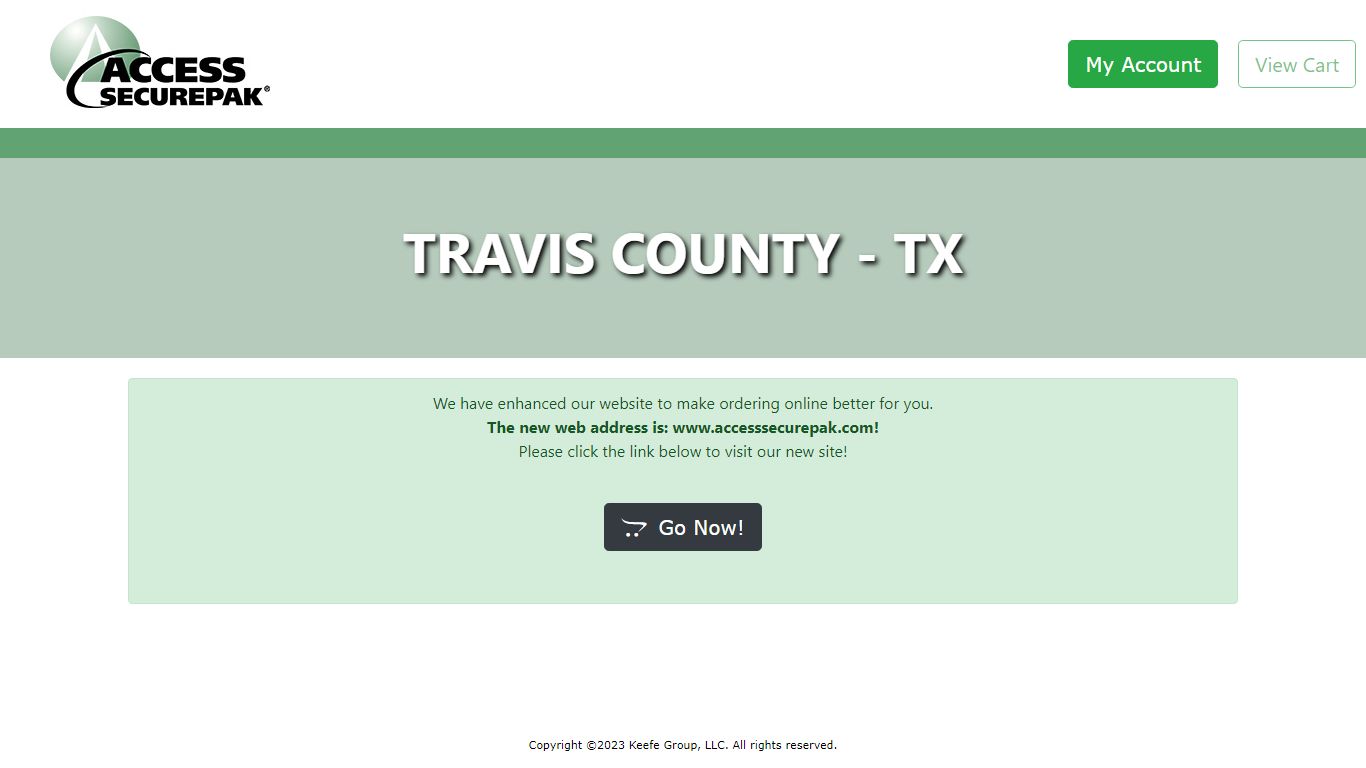 Travis County Jail Package Program - TX - Access Securepak
